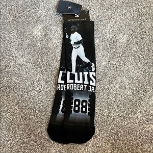 Black Luis Robert Jr. Socks new with tags men’s holiday gift item!